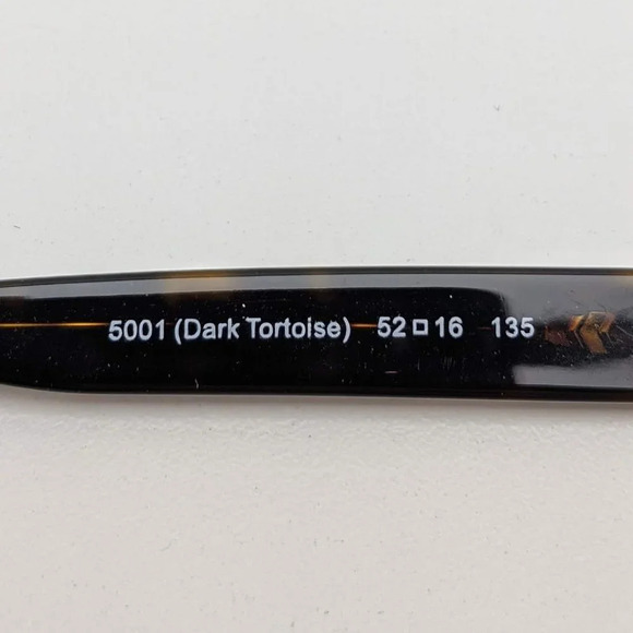 🕶️Coach HC6040 Brooklyn 5001 Eyeglasses 52/16 135 /ALE557🕶️ - Picture 4 of 6